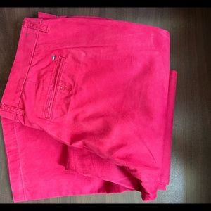 Tommy Hilfiger Red Regular Fit Chinos W36 L34